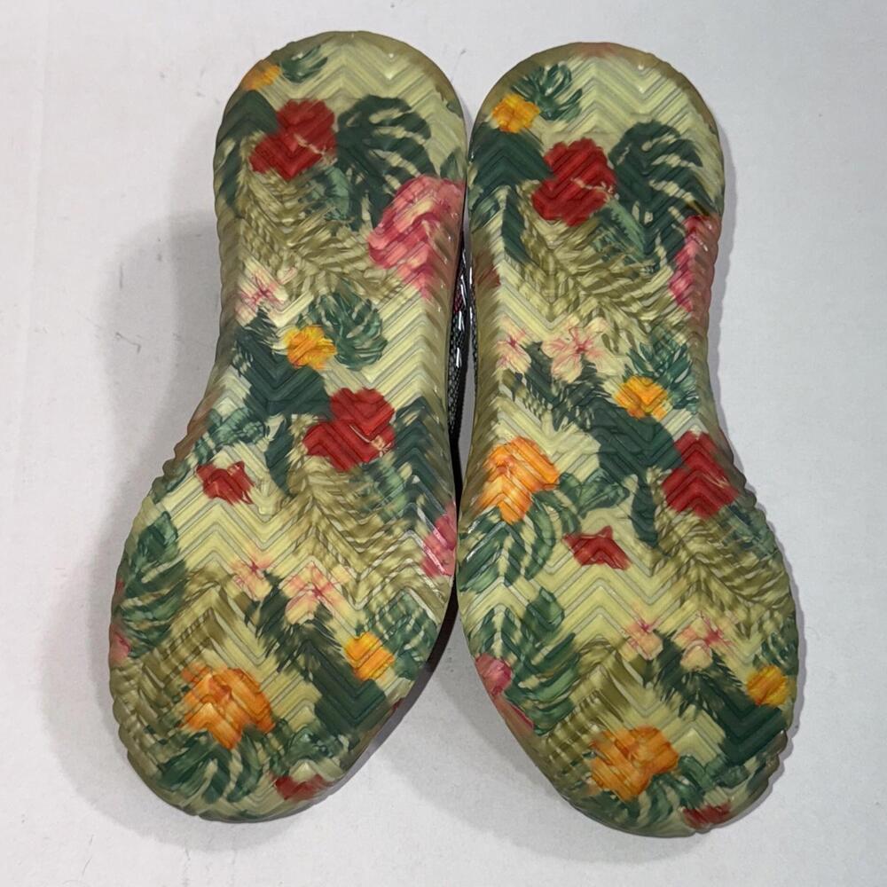 Women's No Bull Outwork Edge Impact Sneakers Blue Floral Athletic Shoes Size 8.5 - Picture 14 of 15